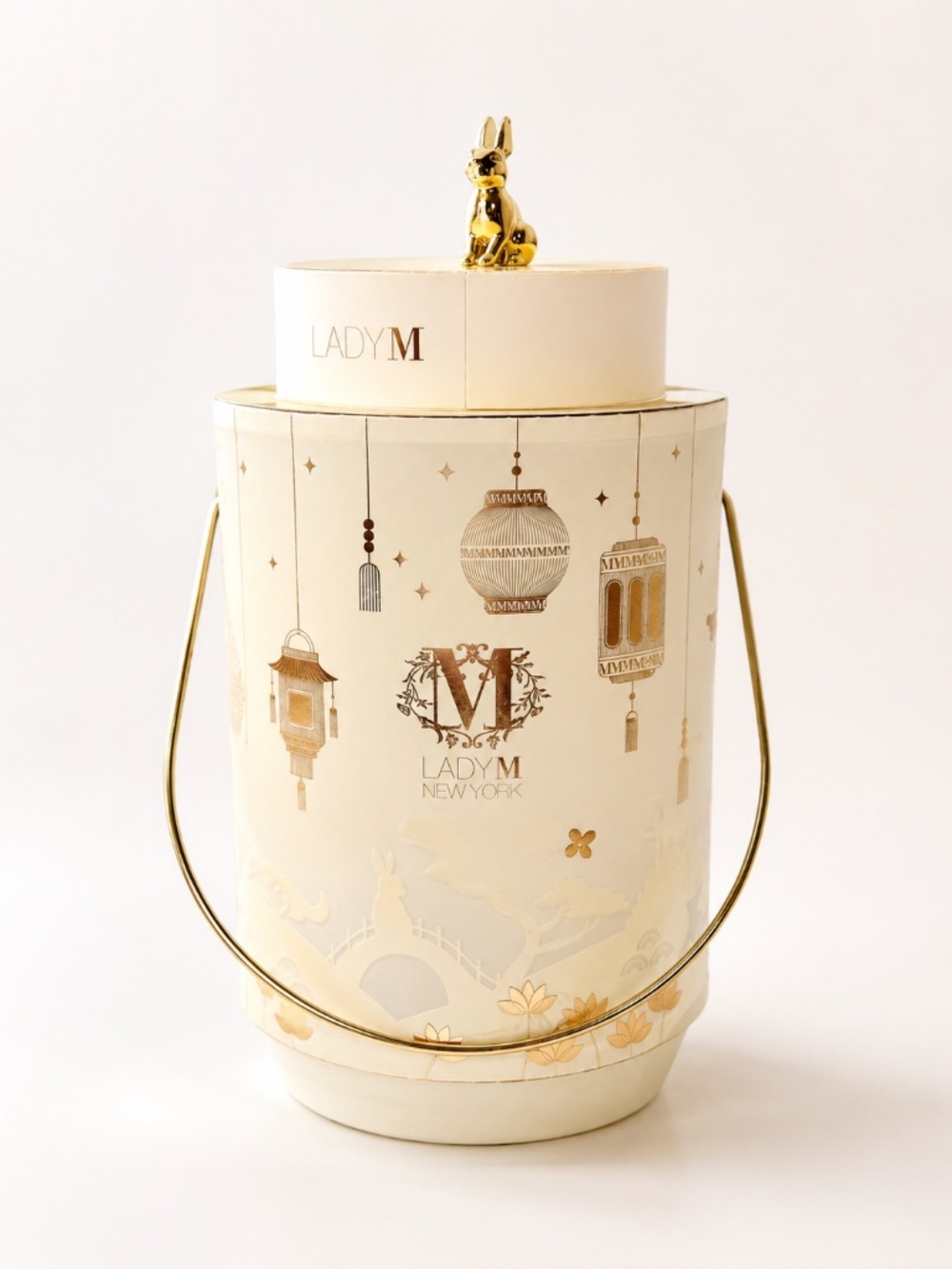 Collectible Lady M New York Glowing Lights Mooncake Lantern Mid-Autumn Festival